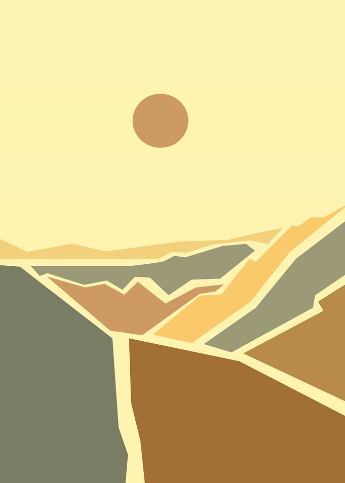 retro abstract