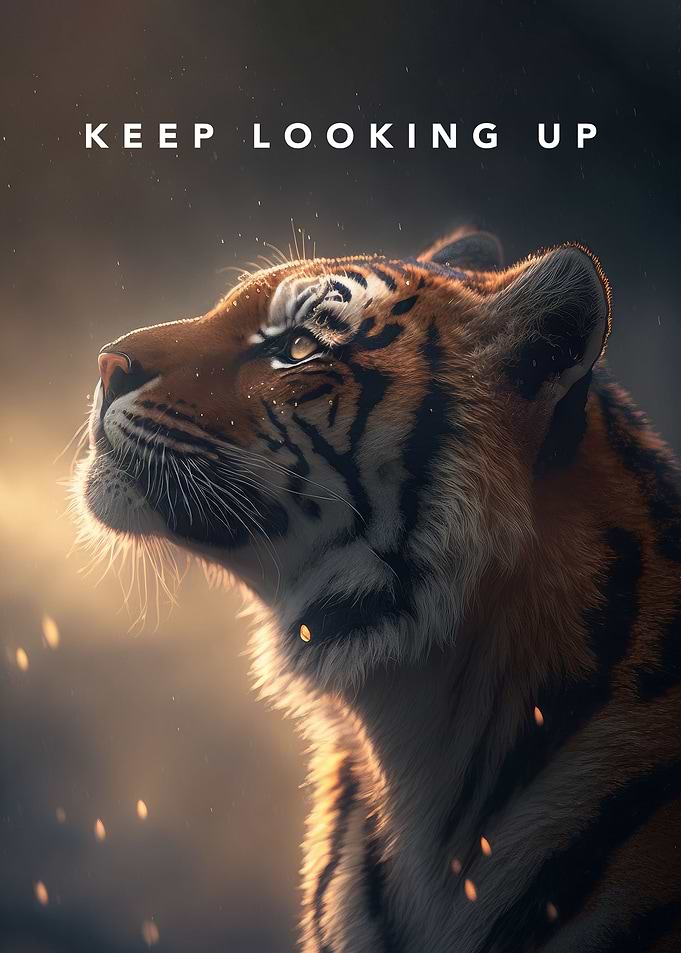 Keep Looking Up Motivation