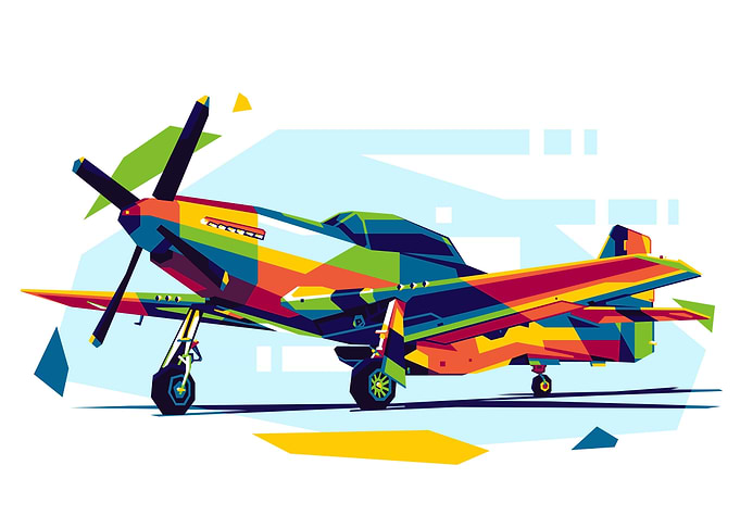 P51 Mustang Top Gun