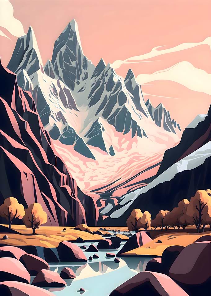 Patagonian Pink Dreams