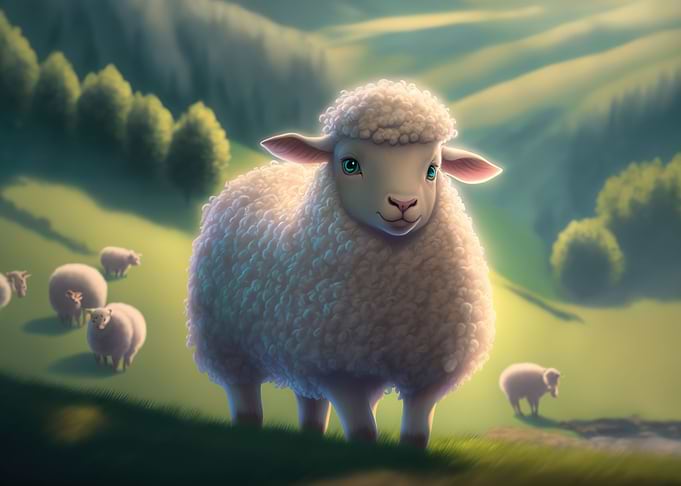 Cute Lamb