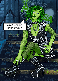 Goth Girl Medusa
