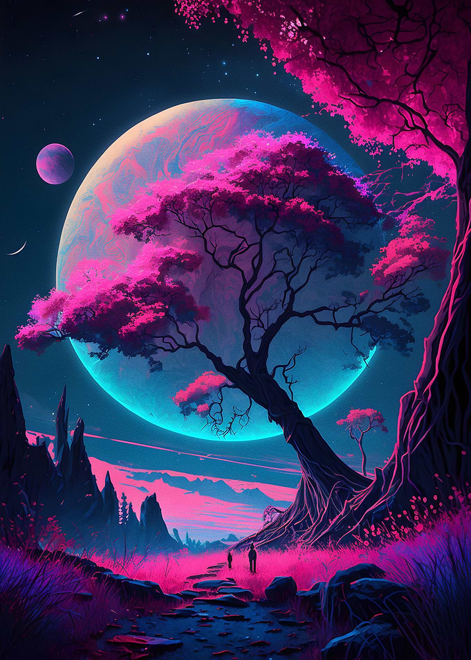 Trees and planets