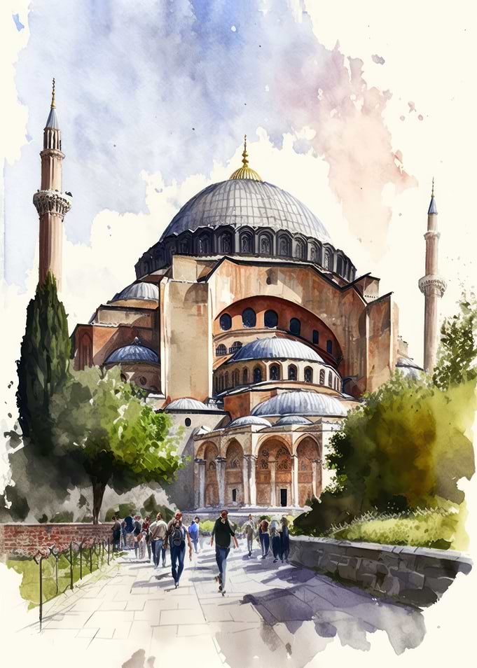 The Hagia Sophia Istanbul
