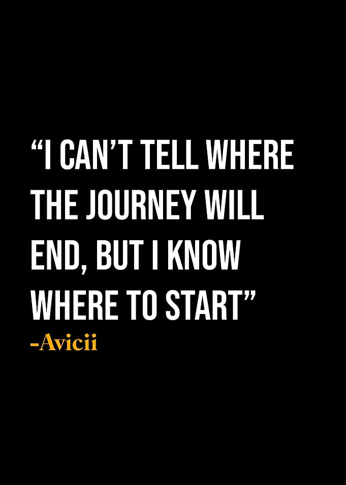Avicii Quote