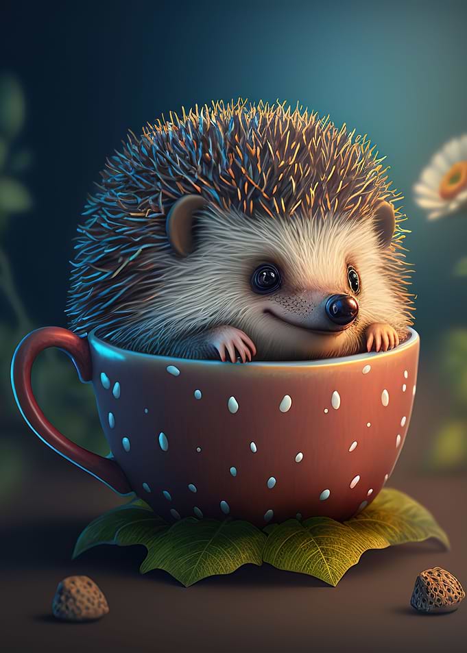 Hedgehog Cute Animal