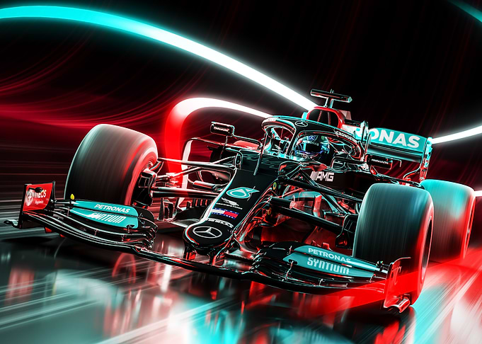 F1 Mercedes W12