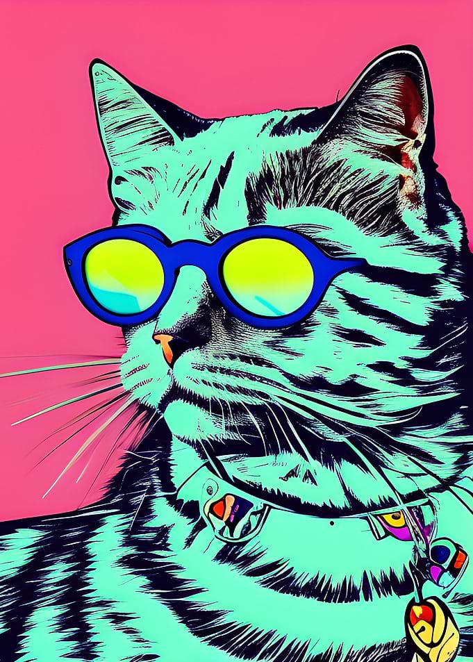 Neon Cattitude