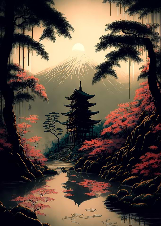 Japanese landscape