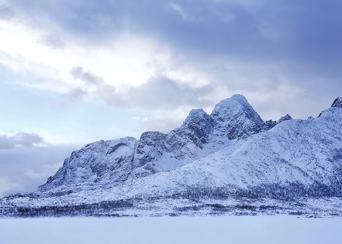Snowy mountain