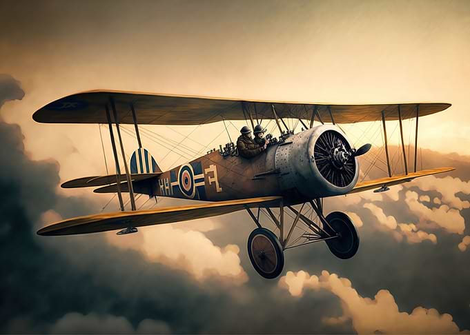 Fighter plane