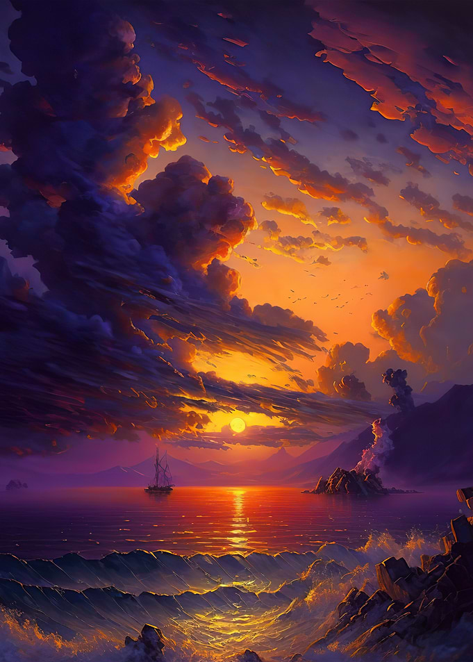 Coastal landscape nature