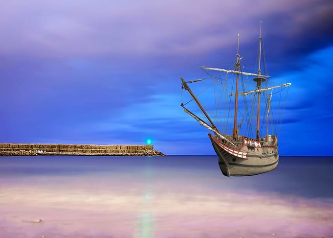 Fantasy Sailboat 06