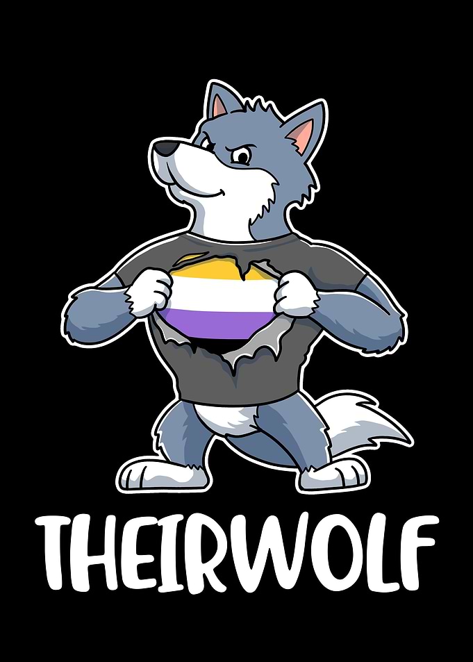 Nonbinary Wolf