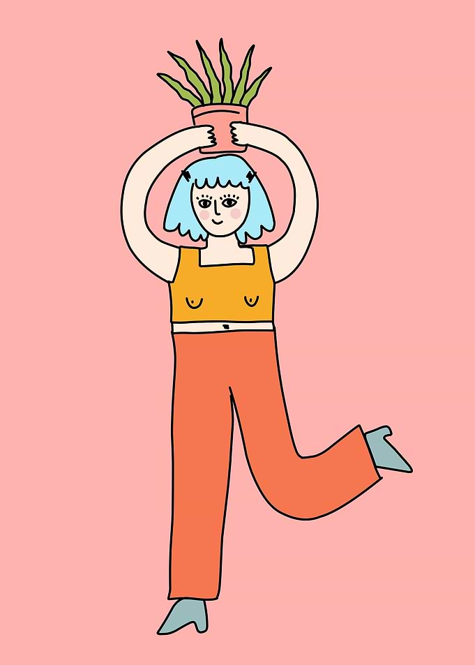 garden girl