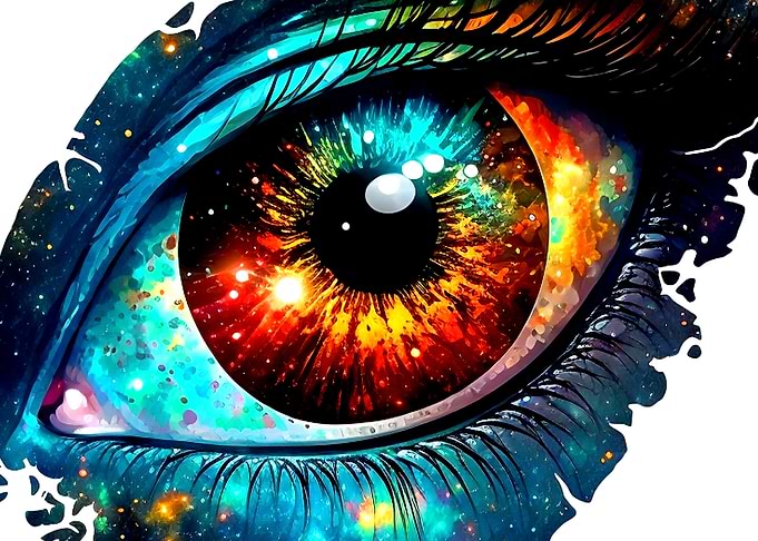 Abstract Eye