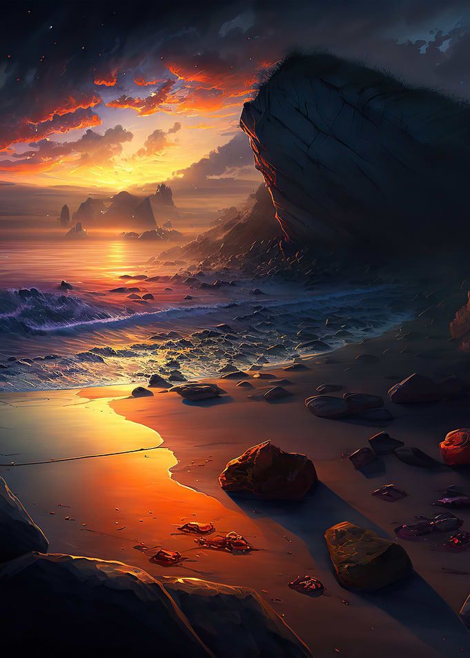 Coastal landscape nature