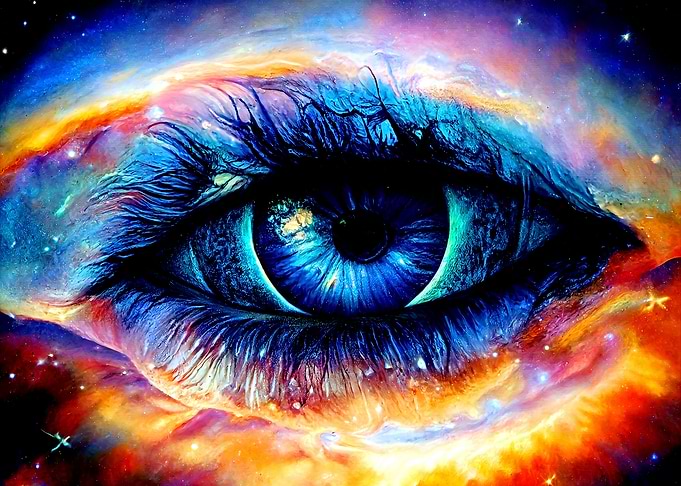Abstract Eye