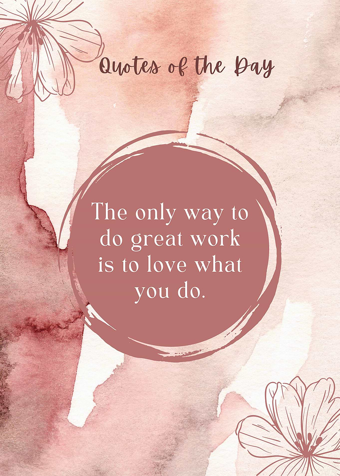 love what you do