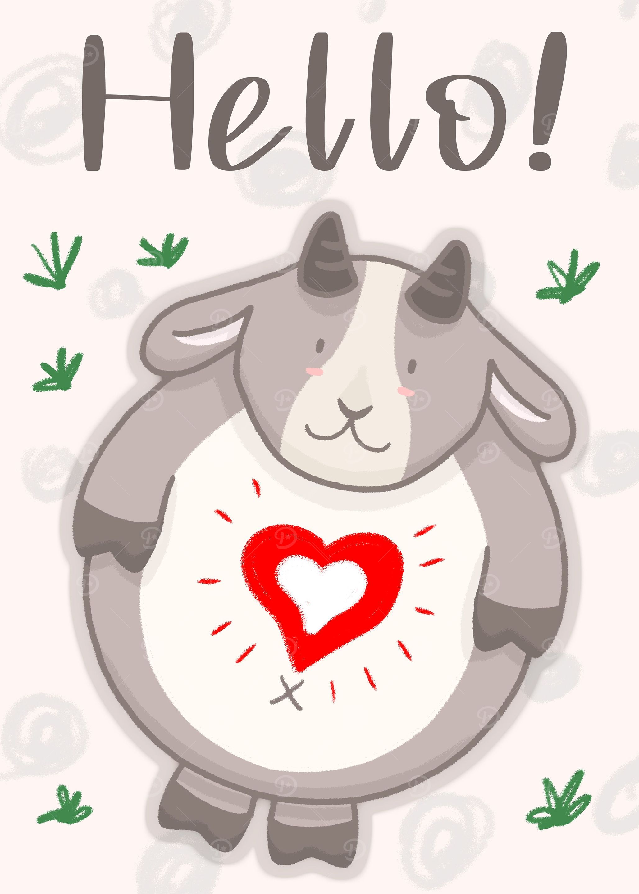 Cute Goat