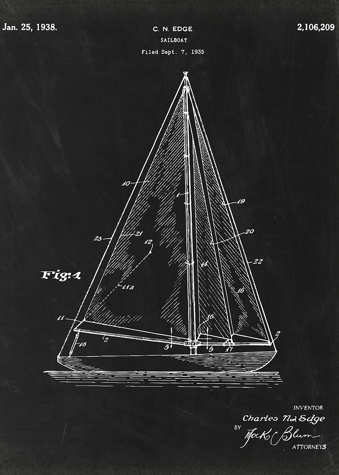 Sailboat patent