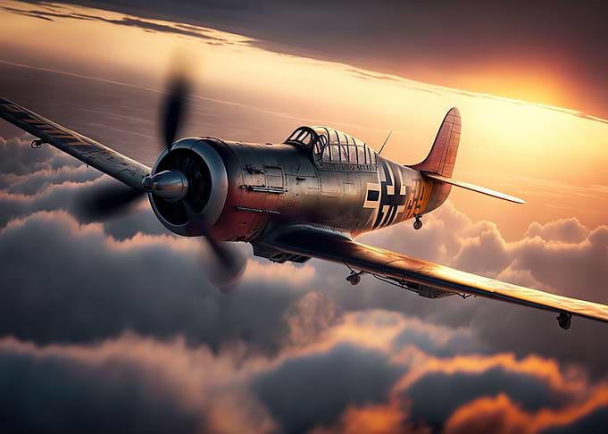 Fighter plane