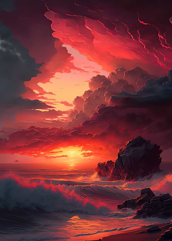 Coastal landscape nature
