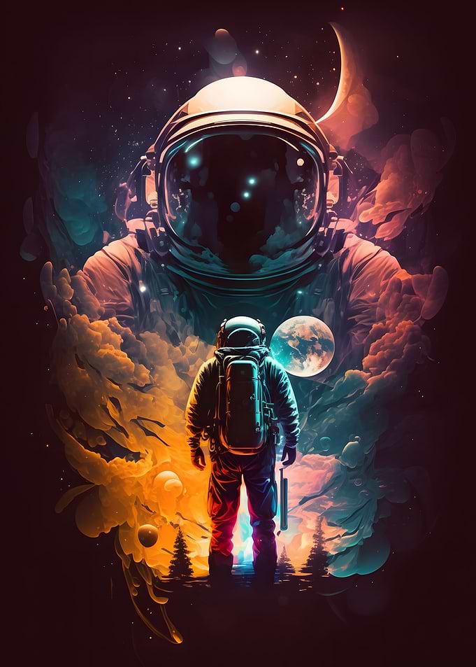 astronaut space