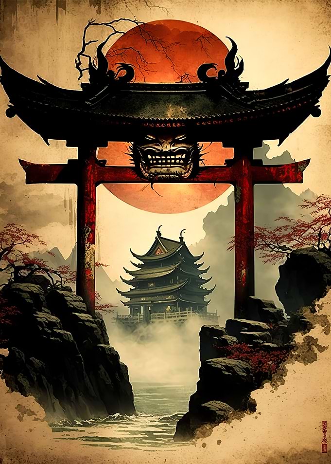 Japanese landscape