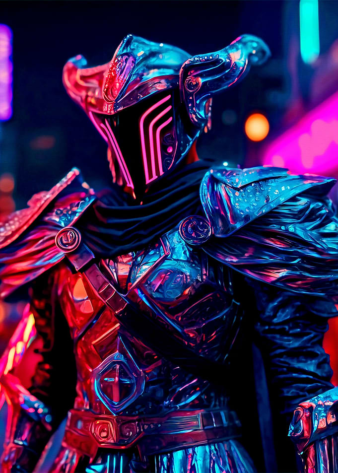 Cyberpunk Knight