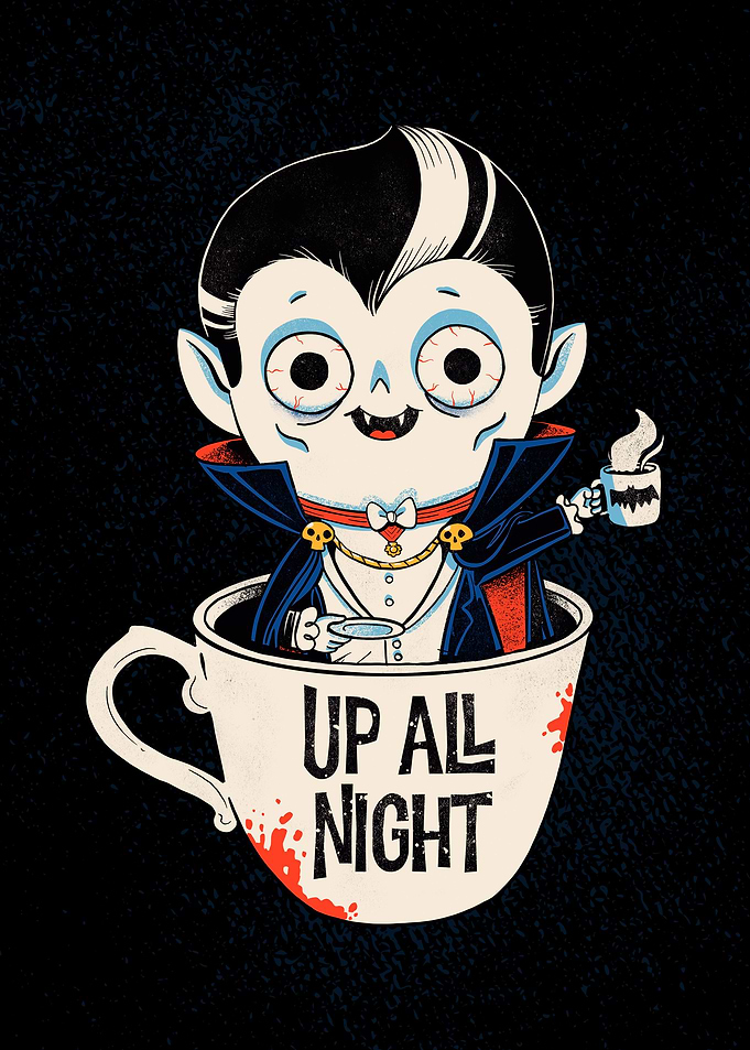 up all night