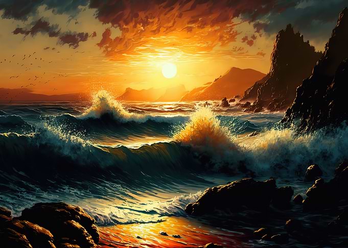 Coastal landscape nature