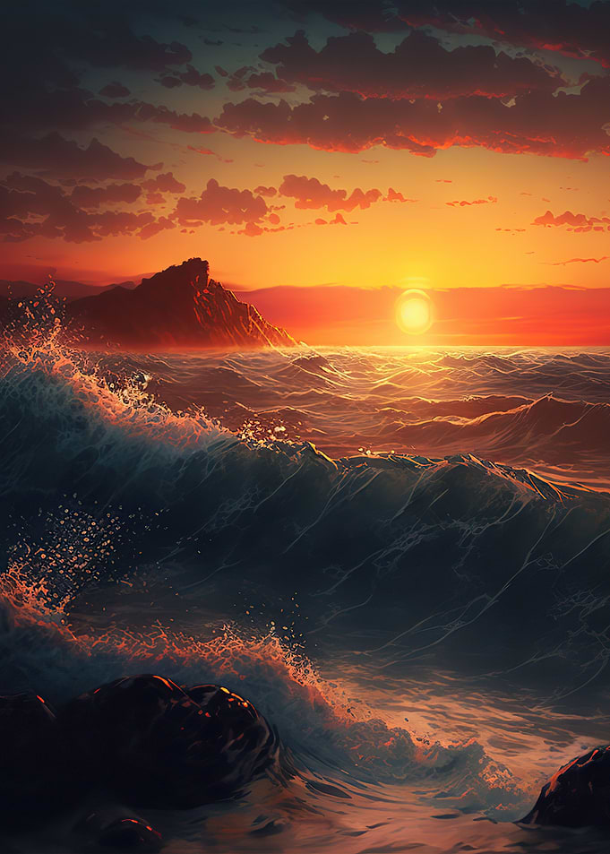 Coastal landscape nature