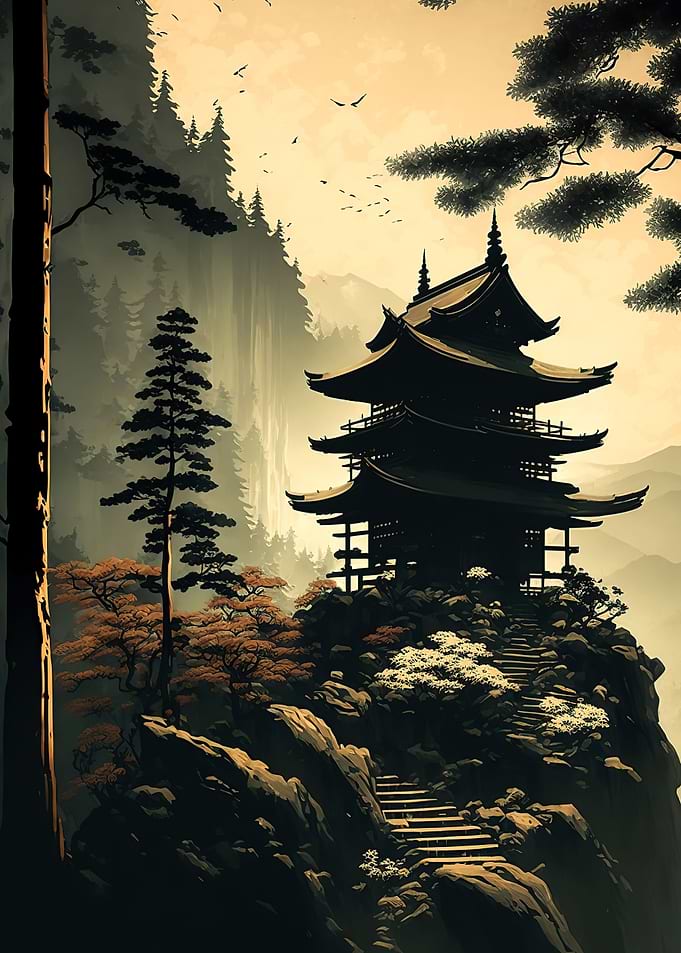 Japanese landscape