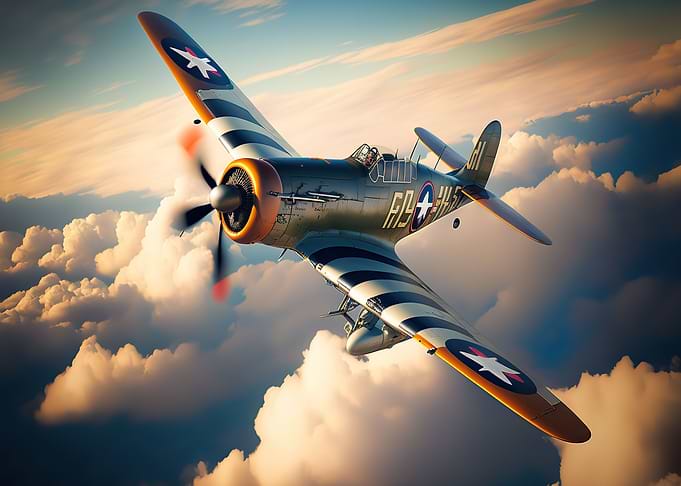 Fighter plane