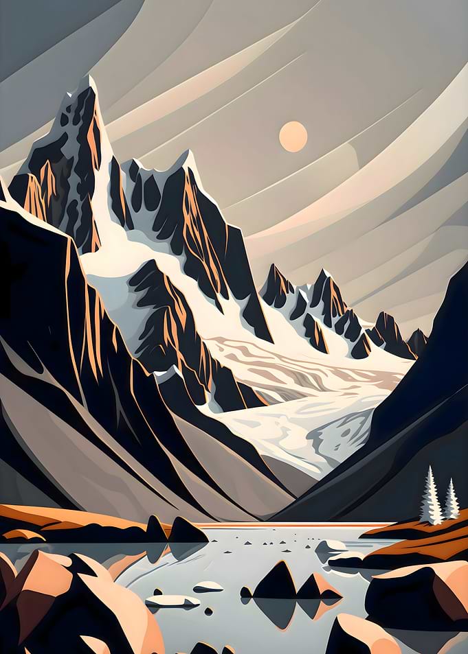 Darkening Patagonian Sky