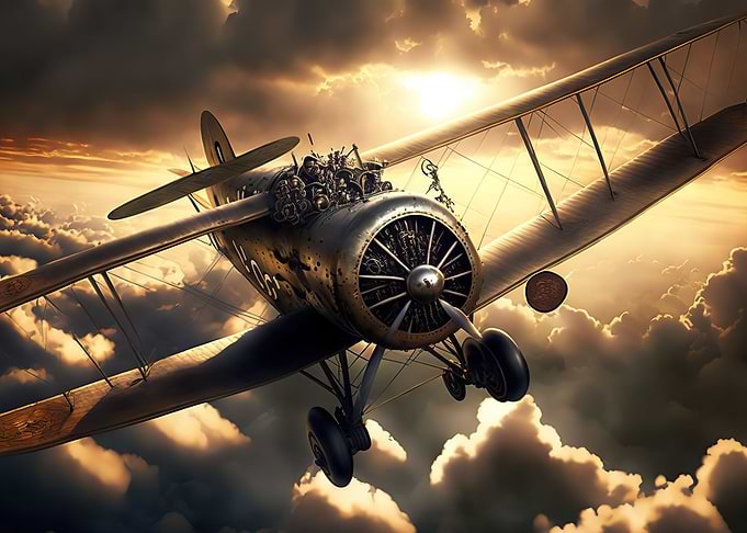 Fighter plane