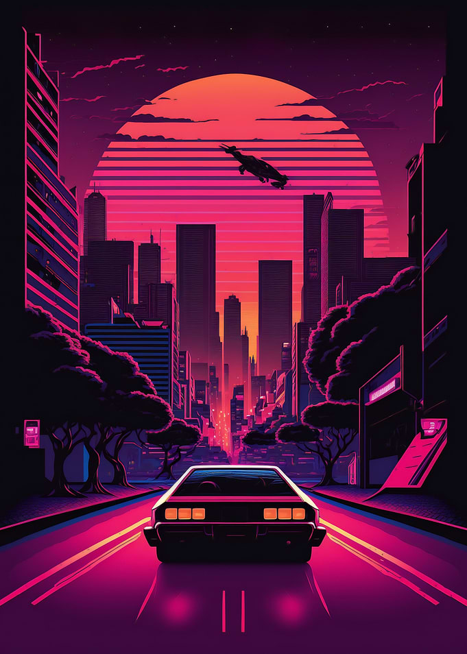 Neon Night Drive