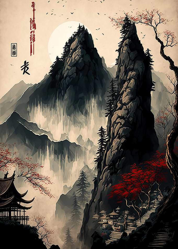 Japanese landscape