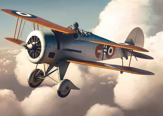 Fighter plane