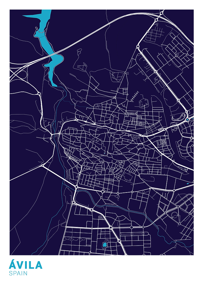 Avila City Map
