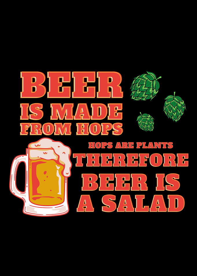 Beer is Salad