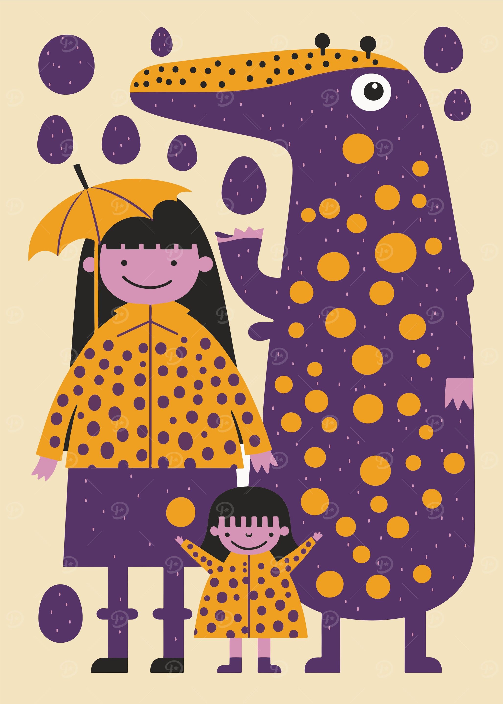 Purple Crocodile