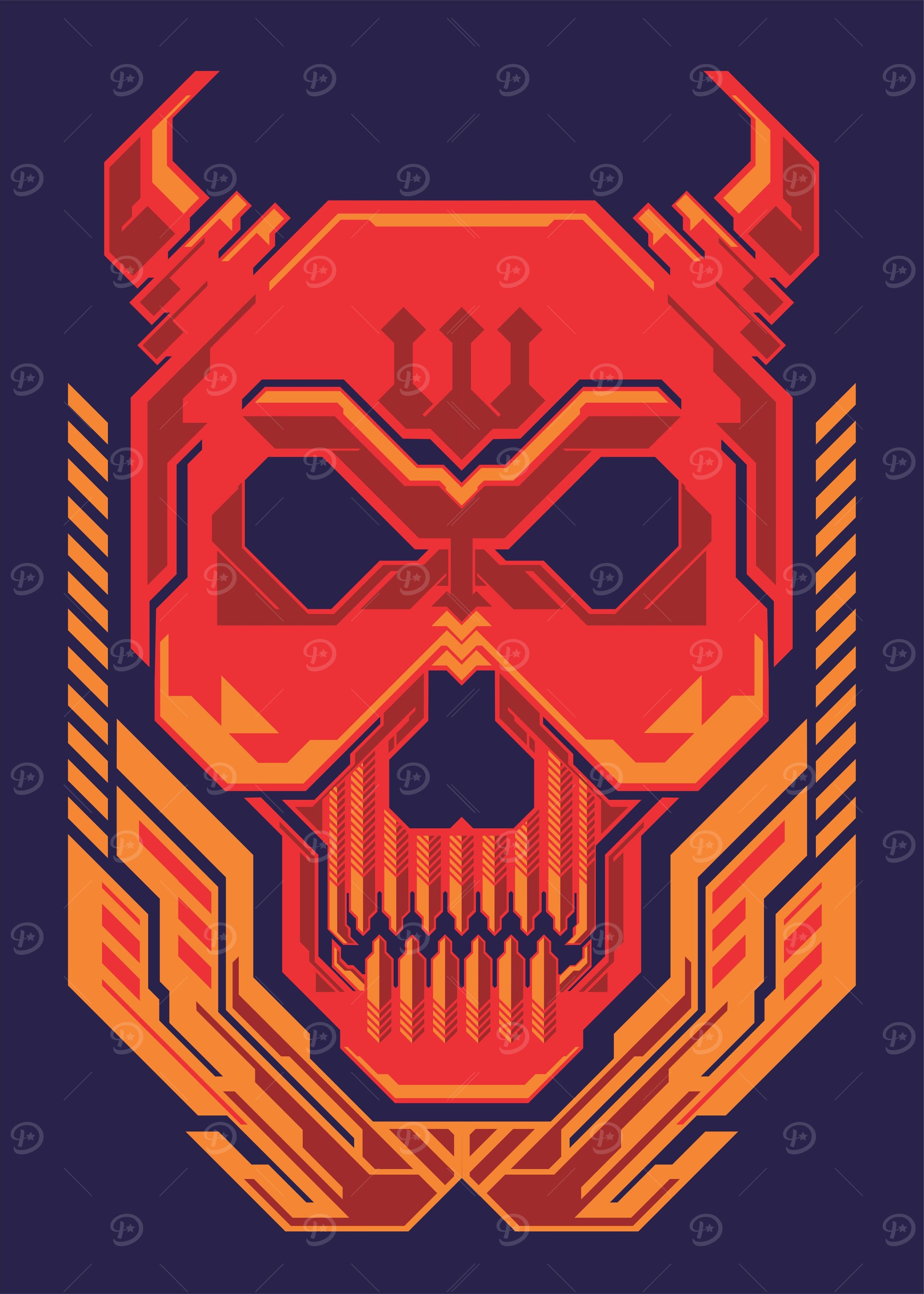 RED SKULL DEMON