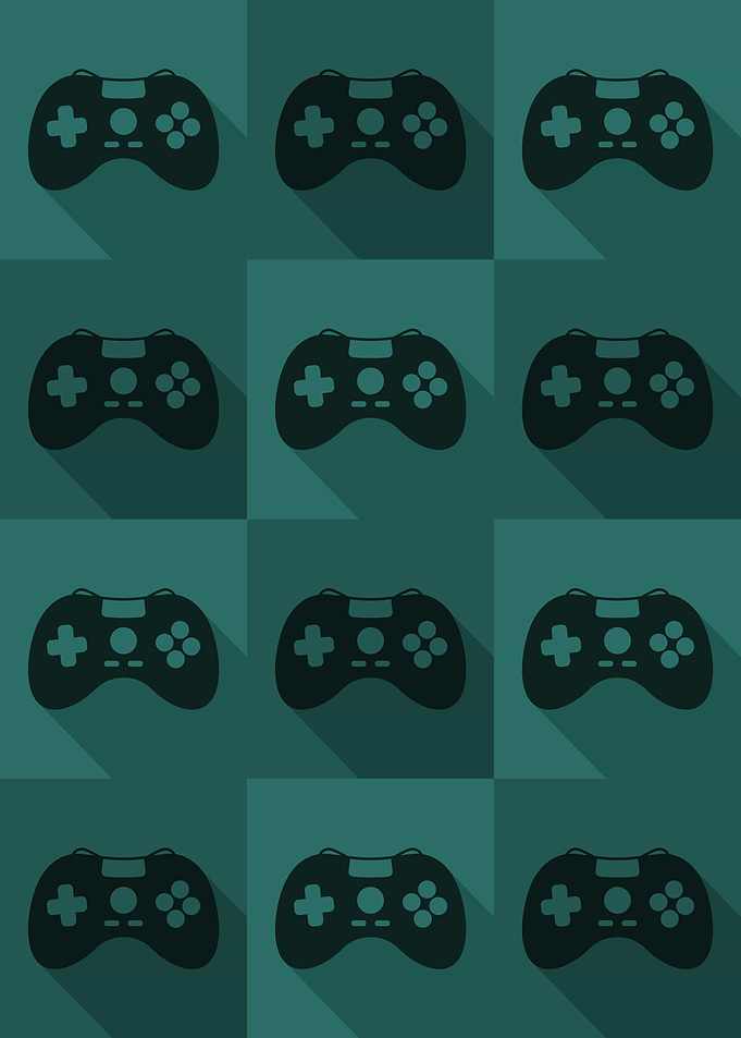 Gamer Controllers Teal