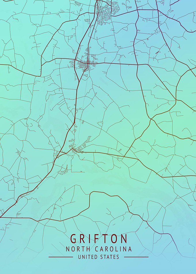 Grifton USA City Map