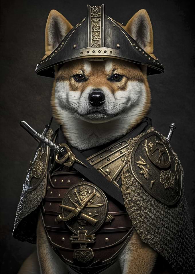 Samurai Shiba Inu