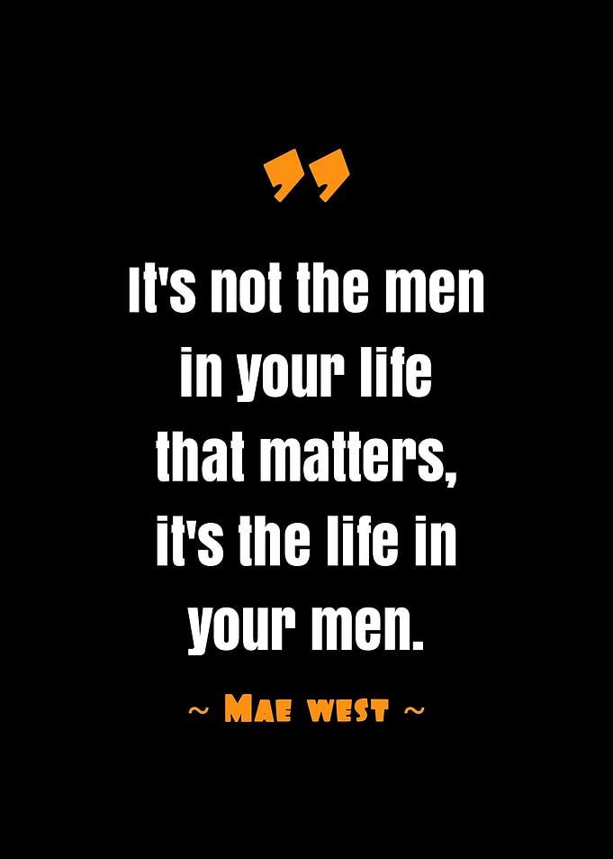 quote Mae west