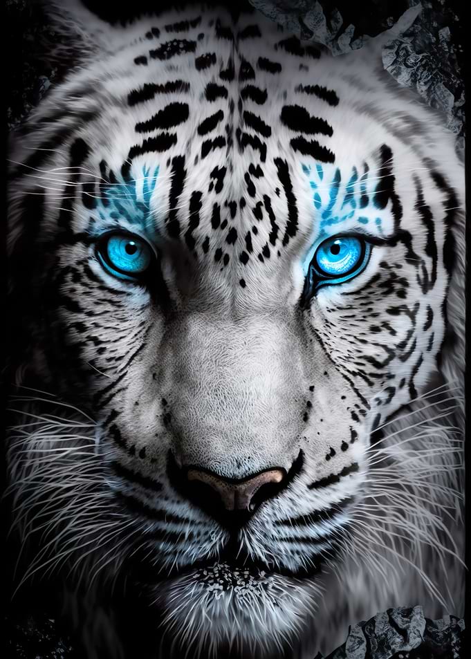 Blue Eyes White Tiger