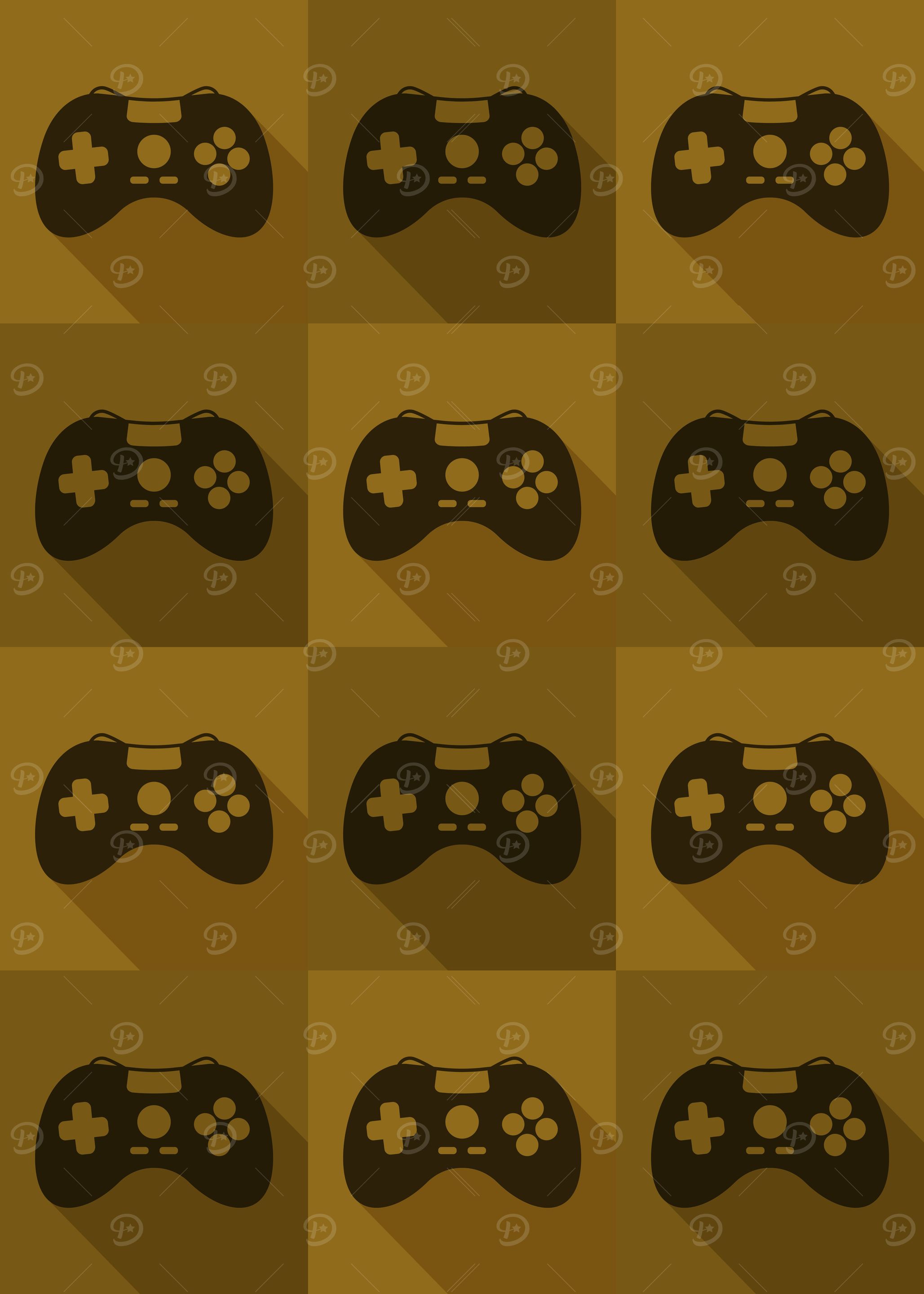 Gamer Controllers Yellow